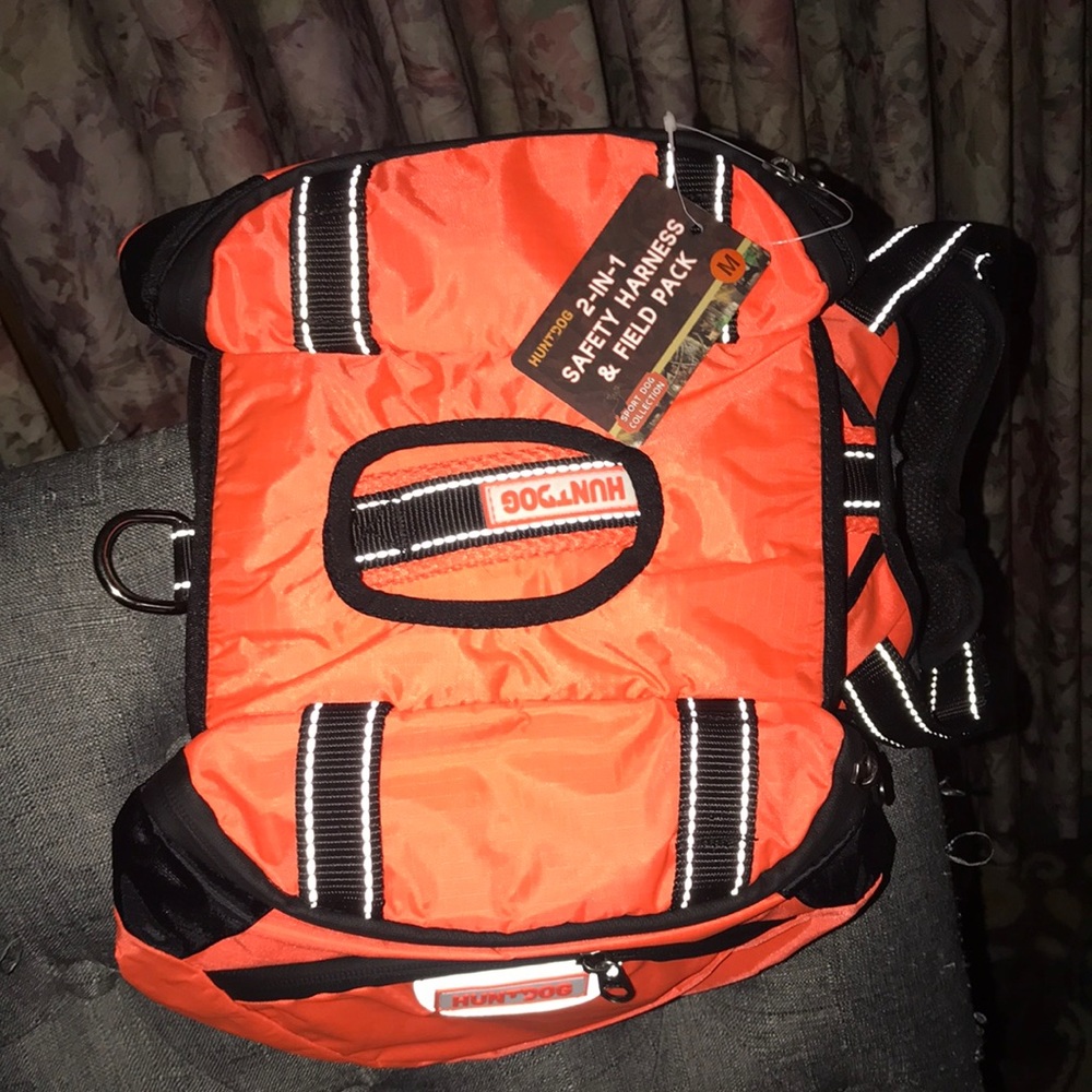Dog 2-in-1 Safety Harness & Field Pack 🦮 Size M